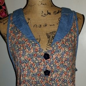 Vintage 90s floral dress